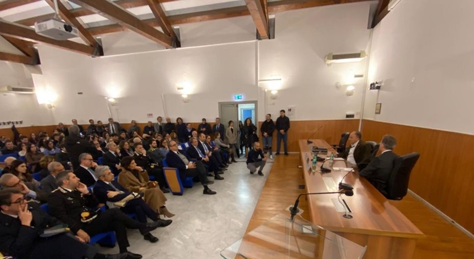 IL PROCURATORE GRATTERI ALLA VANVITELLI PER LA LECTIO MAGISTRALI SANTA MARIA CAPUA VETERE