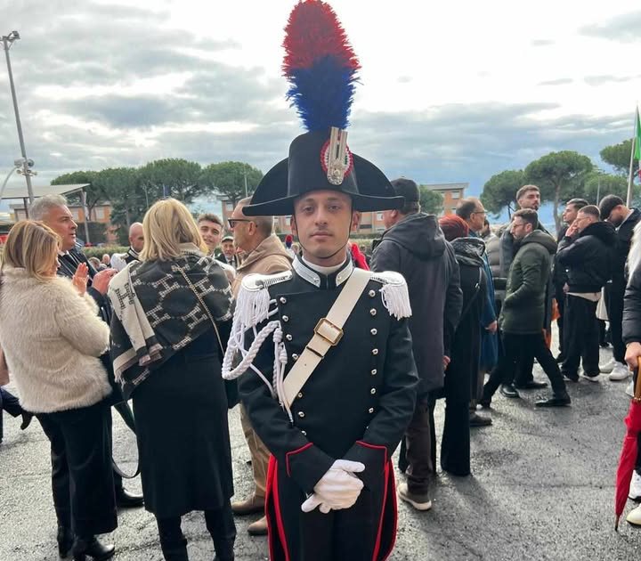 RAVISCANINA FESTEGGIA UN NUOVO CARABINIERE NELL’ARMA
