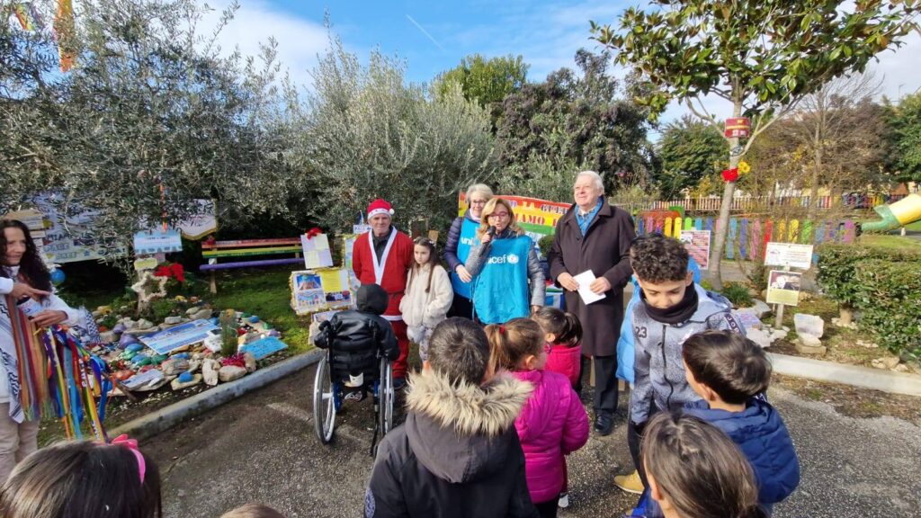 CASERTA/ALIFE, NATALE ED EPIFANIA DI PACE CON L’UNICEF ALL’ALBERO DELLA PACE PER IL DONO SOSPESO