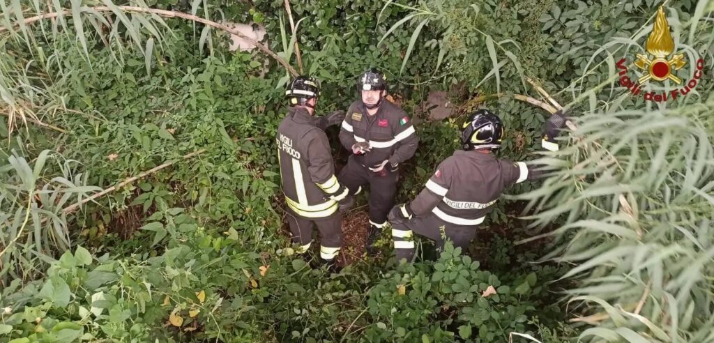 SANNIO, PRECIPITA IN UN BURRONE, ANZIANO SALVATO DAI VIGILI DEL FUOCO