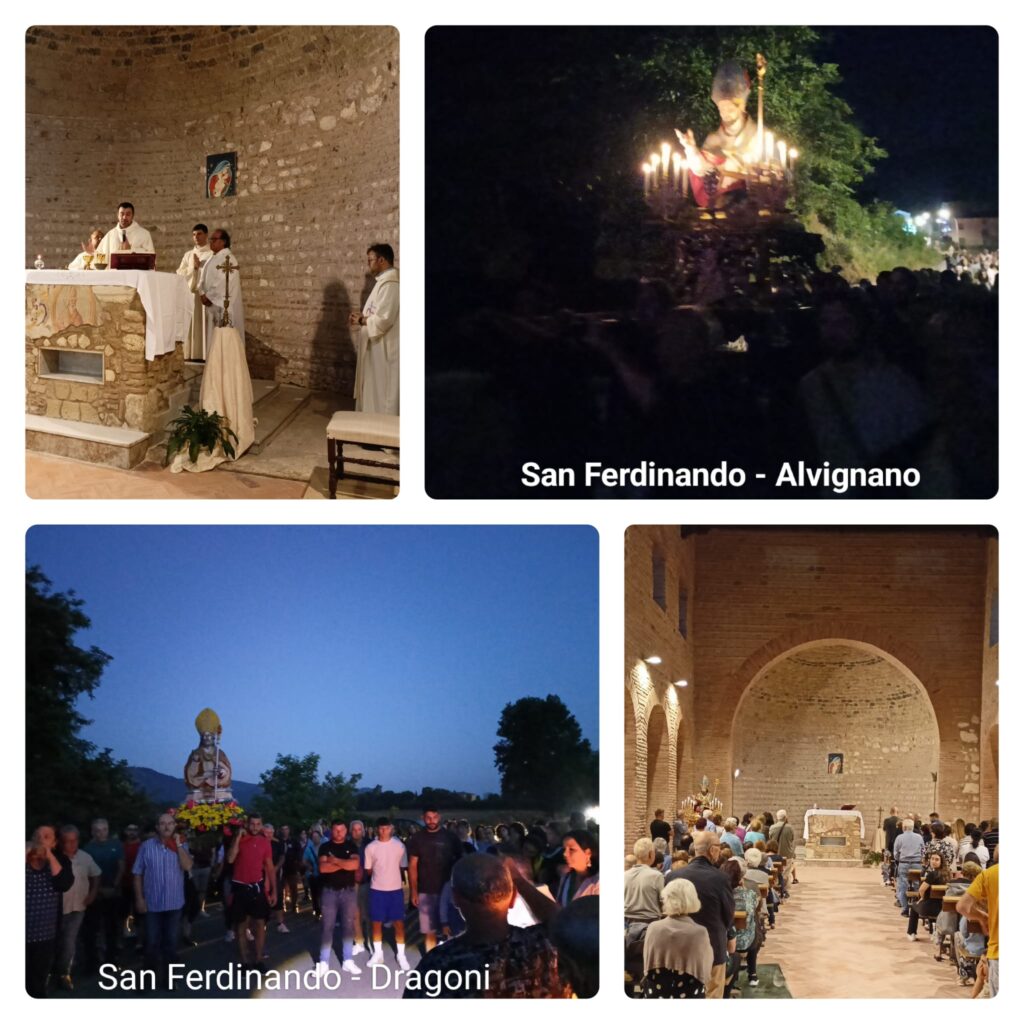 ALVIGNANO/DRAGONI, STAMANI ALL’ALBA LA TRADIZIONALE PROCESSIONE DI SAN FERDINANDO