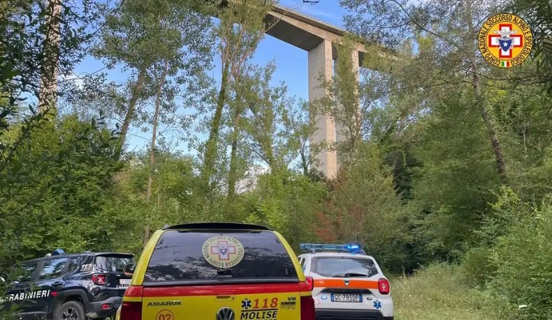 CERRO AL VOLTURNO, TRAGEDIA SULLA STATALE, PRECIPITA DAL VIADOTTO E MUORE