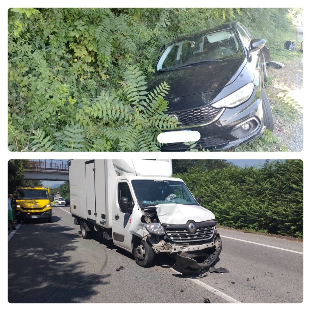SUPERSTRADA TELESINA, INCIDENTE FRA DRAGONI E ALVIGNANO, DUE PERSONE FERITE