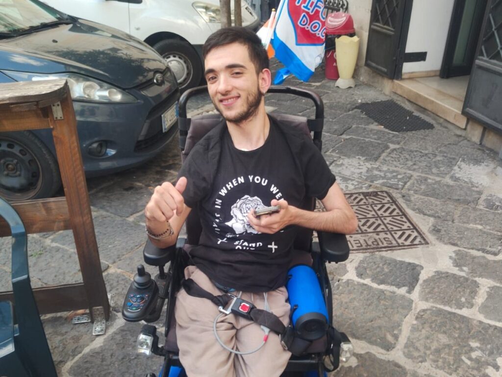 GIUSEPPE, SIMBOLO DI INCLUSIONE AL CLUB NAPOLI PIEDIMONTE MATESE