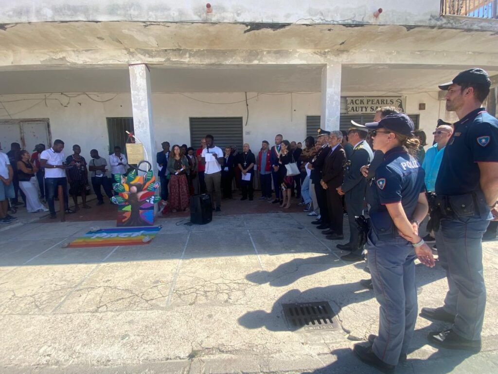 COMMEMORATA LA STRAGE DI CASTEL VOLTURNO, PRESENTE IL QUESTORE GRASSI