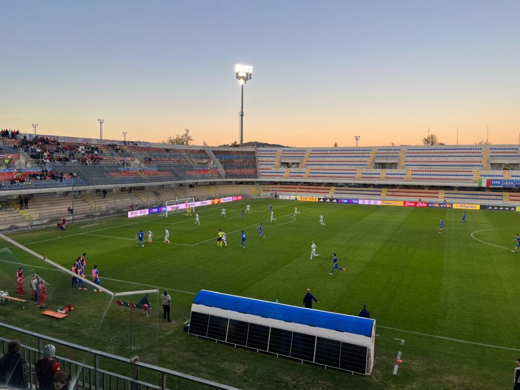 CAMPOBASSO SI TINGE DI AZZURRO CON LA NAZIONALE UNDER 19