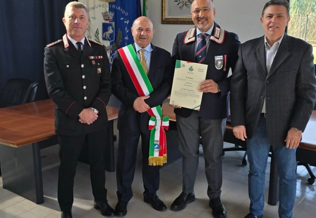 RIARDO, CONFERITO ENCOMIO SPECIALE AL TENENTE DI SANO