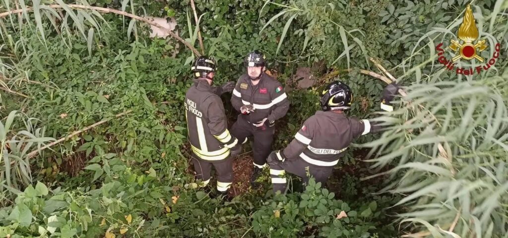 MOLISE, TENTA DI EVITARE UN CINGHIALE MA FINISCE IN UNA SCARPATA