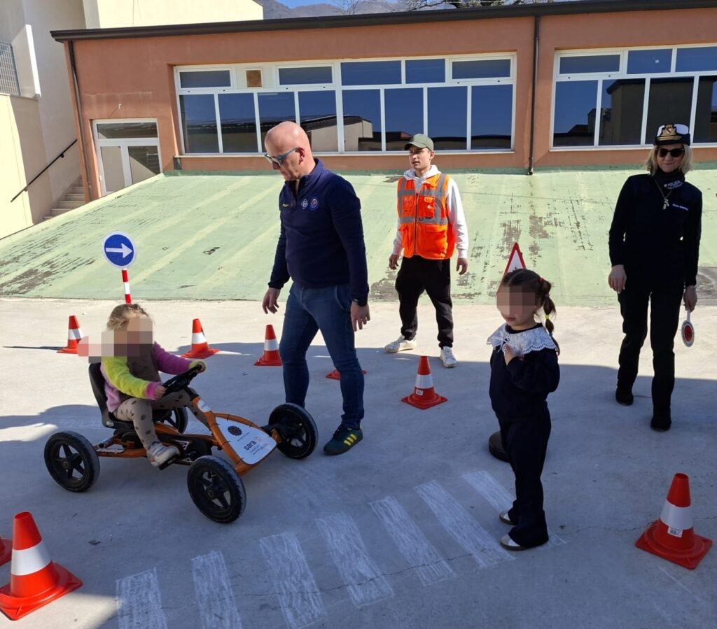 SAN POTITO SANNITICO, IMPARIAMO A SCUOLA LA SICUREZZA DELLA STRADA CON L’AIUTO DELL’ACI