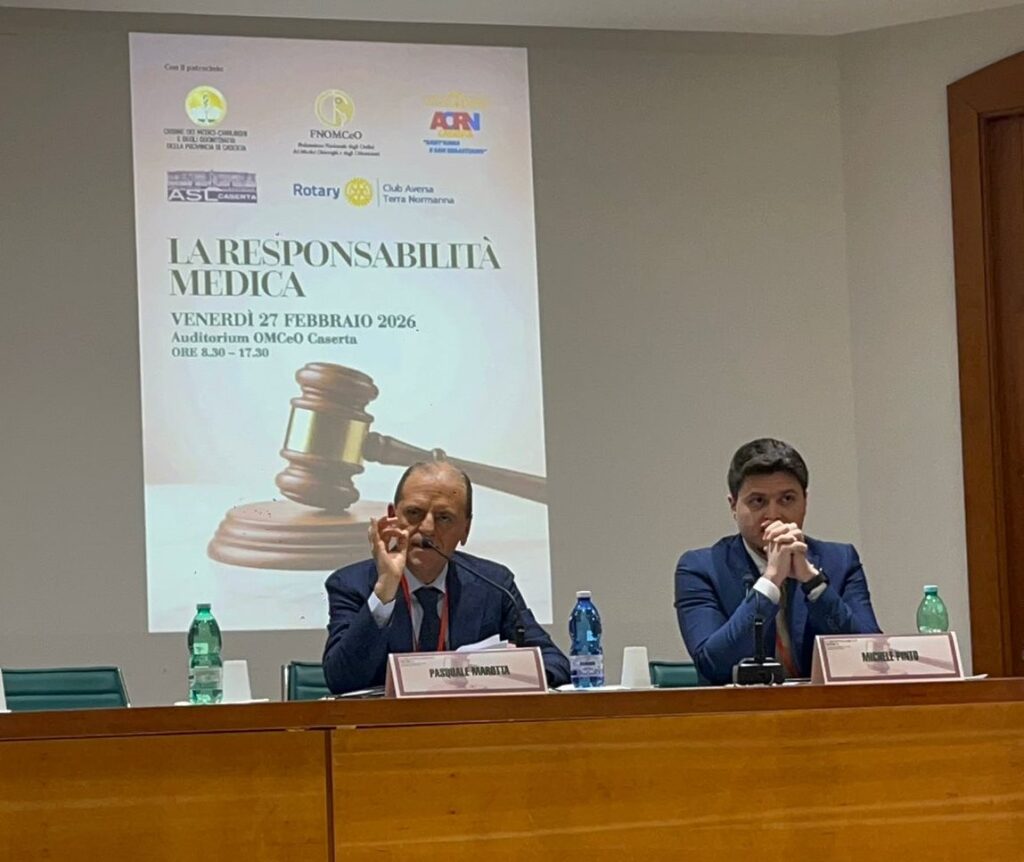 LA COLPA PROFESSIONALE E IL NESSO CAUSALE: L’INTERVENTO DELL’AVVOCATO PASQUALE MAROTTA ALL’ORDINE DEI MEDICI DI CASERTA