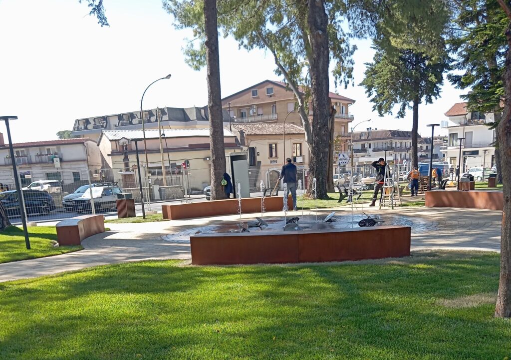 PIEDIMONTE MATESE, IL PRIMO DI MAGGIO L’INAUGURAZIONE DELLA PIAZZA DELLA STAZIONE