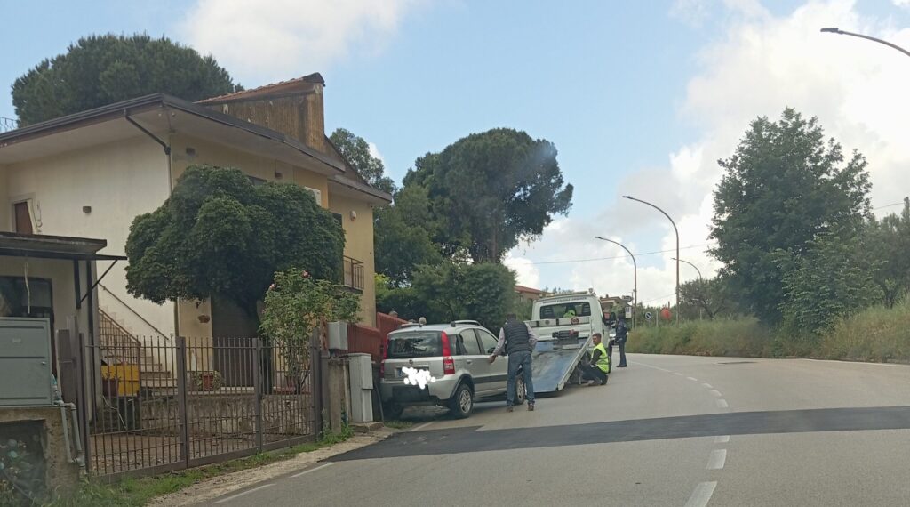 PIEDIMONTE MATESE, SCHIANTO NEI PRESSI DELL’OSPEDALE