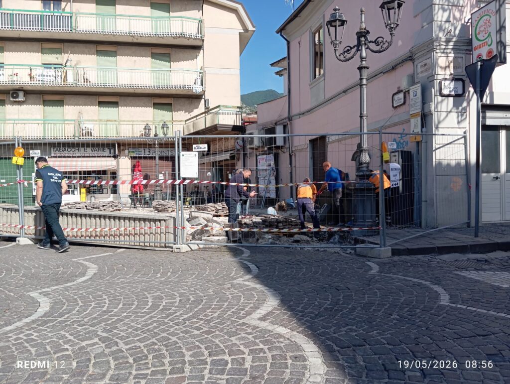 PIEDIMONTE MATESE, PROSEGUONO I LAVORI A PORTA VALLATA, A BREVE IL CANTIERE A SEPICCIANO