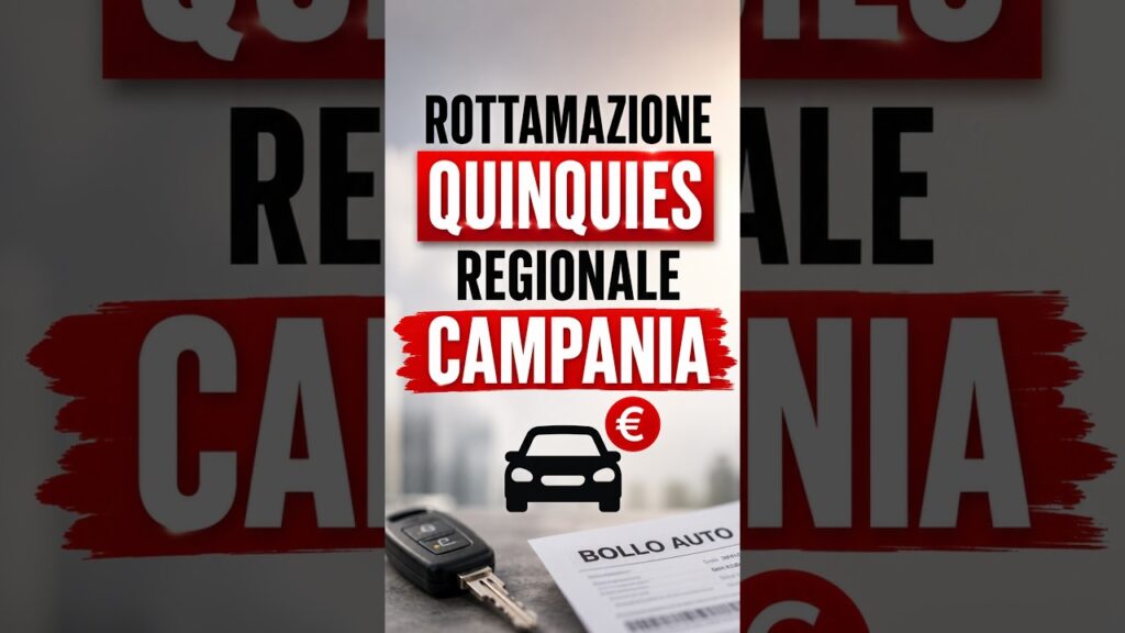 REGIONE, ROTTAMAZIONE-QUINQUIES IN CAMPANIA, AL VIA LA DEFINIZIONE AGEVOLATA DEI CARICHI AFFIDATI DAL 2000 al 2023.